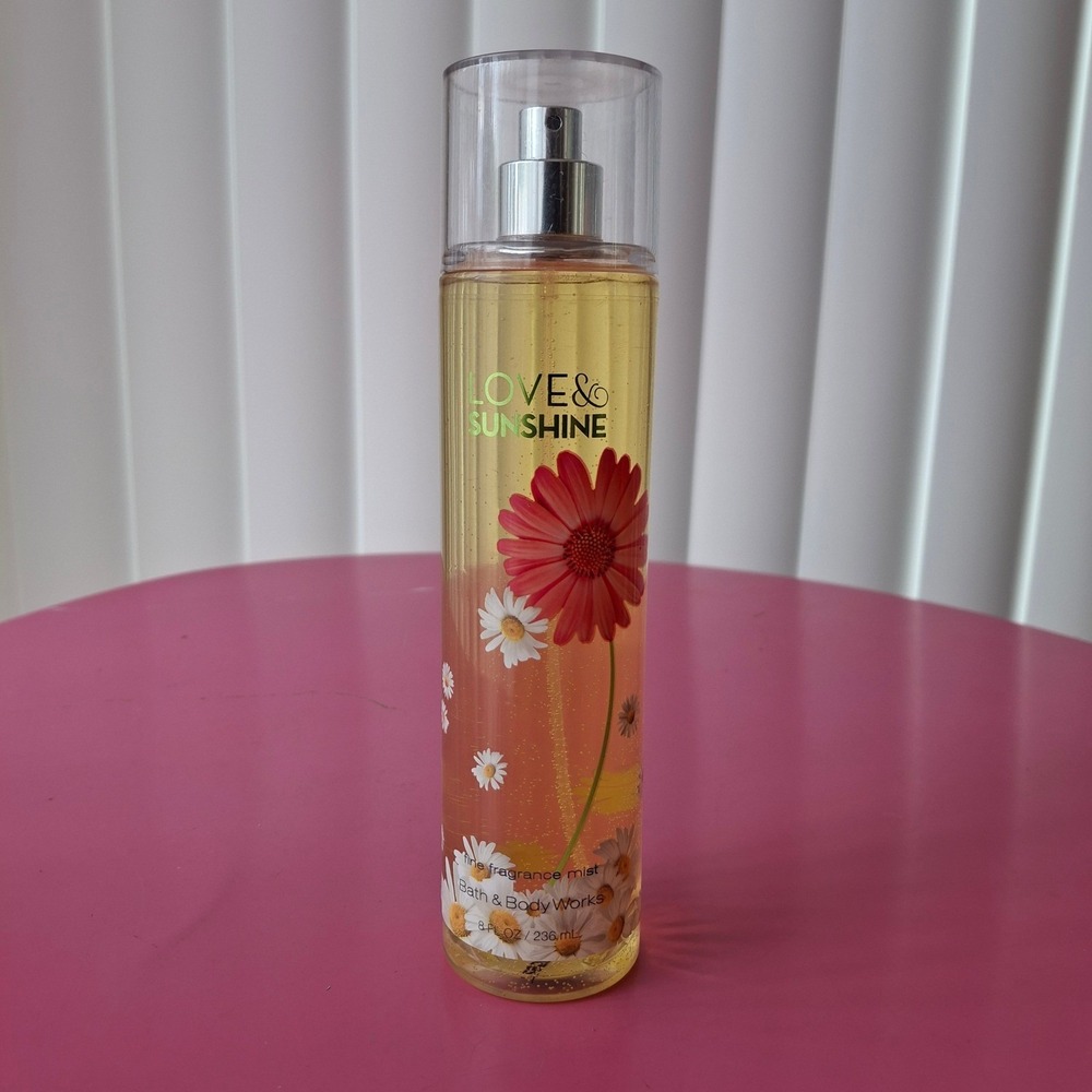 Bath & Body Works LOVE & SUNSHINE Fine Fragrance Mist 8 oz